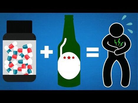 what happens when you take alcohol and antibiotics